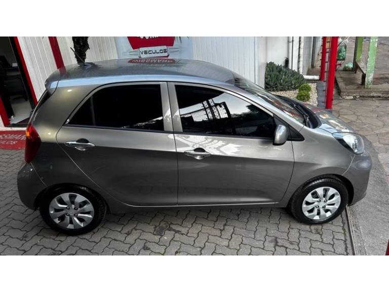 KIA MOTORS - PICANTO - 2015/2016 - Cinza - R$ 44.800,00