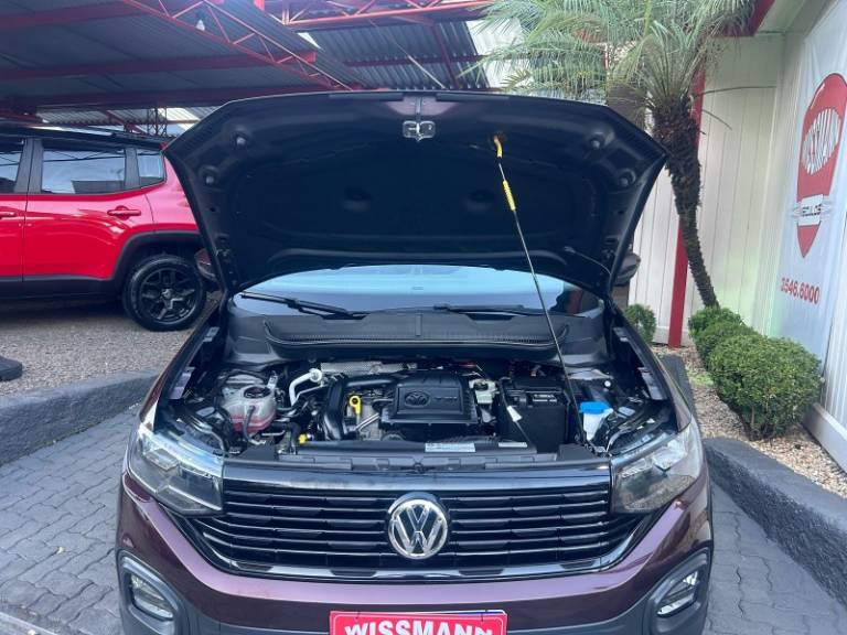 VOLKSWAGEN - T-CROSS - 2020/2020 - Vinho - R$ 95.800,00