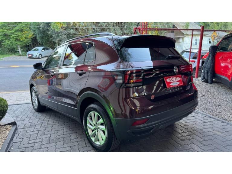 VOLKSWAGEN - T-CROSS - 2020/2020 - Vinho - R$ 95.800,00