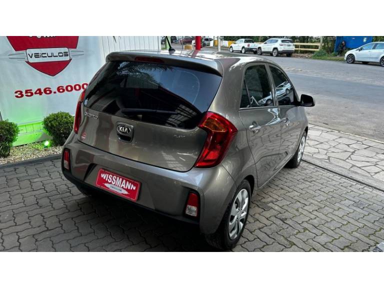 KIA MOTORS - PICANTO - 2015/2016 - Cinza - R$ 44.800,00