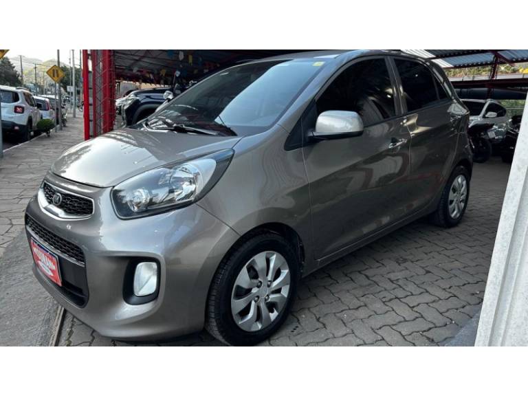 KIA MOTORS - PICANTO - 2015/2016 - Cinza - R$ 44.800,00