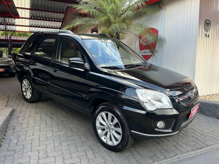 KIA MOTORS - SPORTAGE - 2009/2010 - Preta - R$ 45.800,00