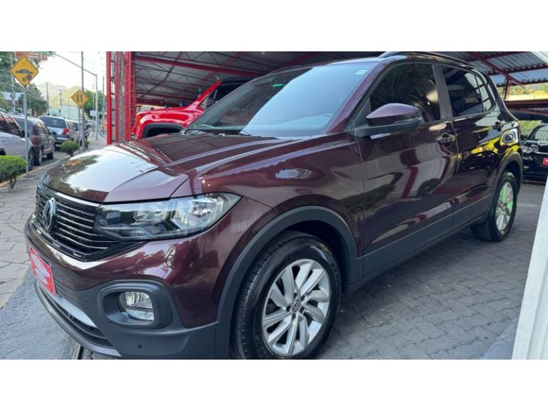 VOLKSWAGEN - T-CROSS - 2020/2020 - Vinho - R$ 95.800,00