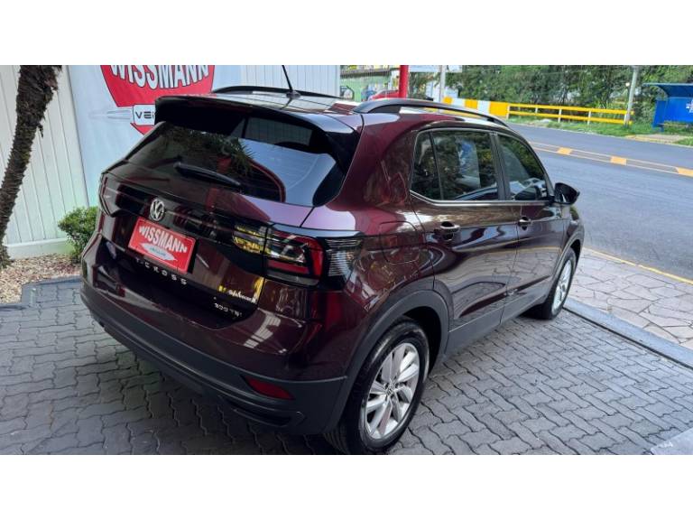 VOLKSWAGEN - T-CROSS - 2020/2020 - Vinho - R$ 95.800,00