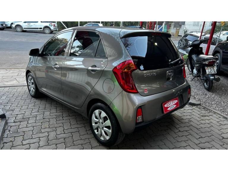 KIA MOTORS - PICANTO - 2015/2016 - Cinza - R$ 44.800,00